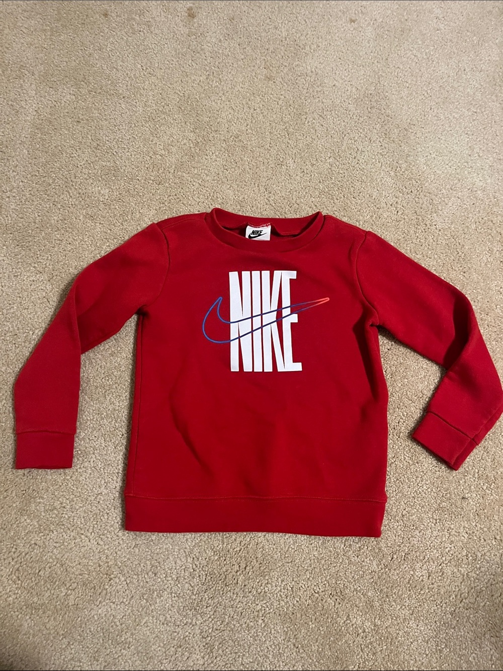 Nike Toddler Red Sweatshirt